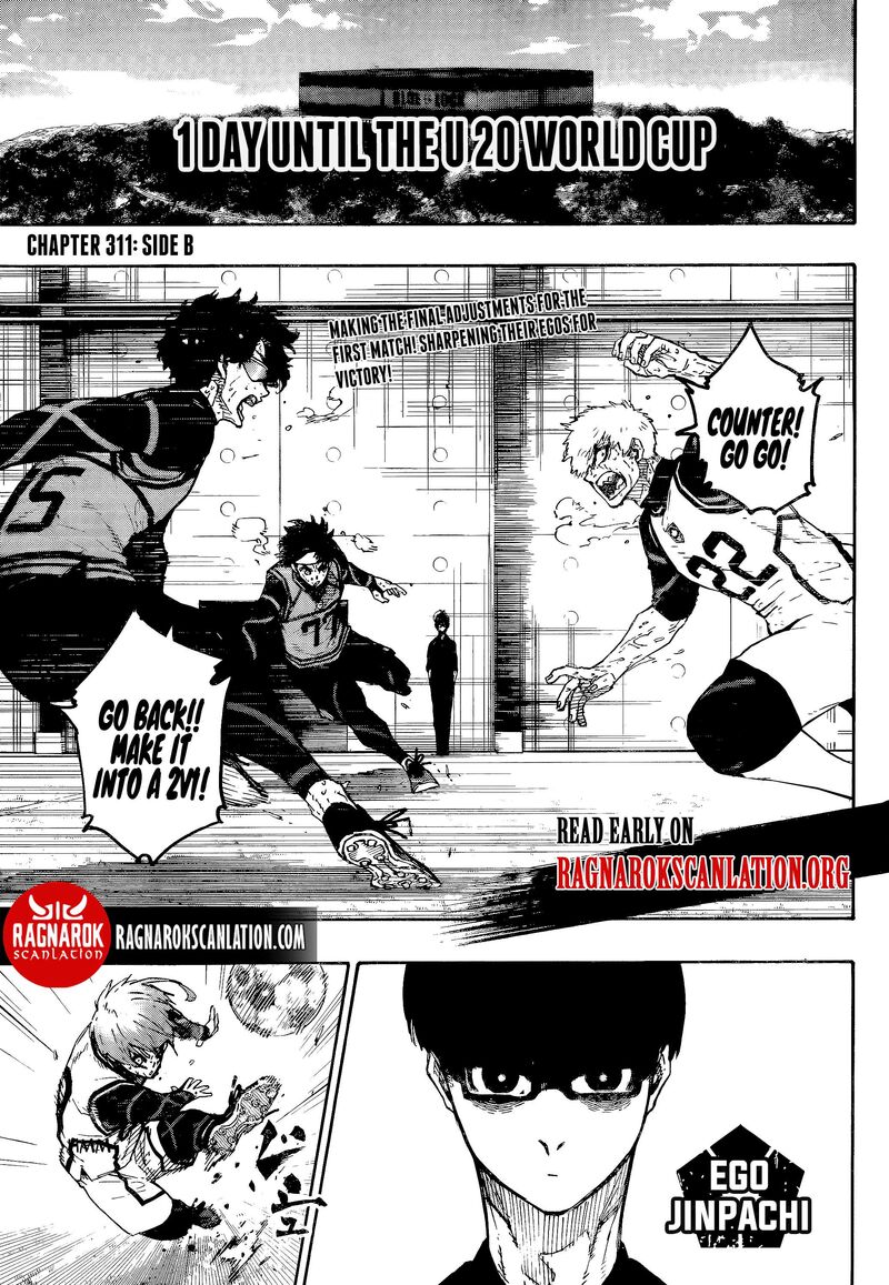 Blue Lock, Chapter 311 image 01